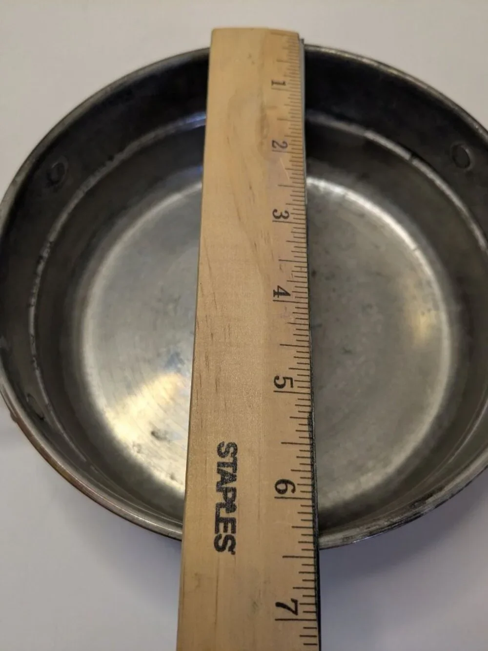 Vintage Copper & Brass Bowl  Handles - 6.5